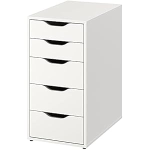 IKEA (イケア) ALEX/アレクス：引き出しユニット36x70 cm ホワイト（404.735.49）