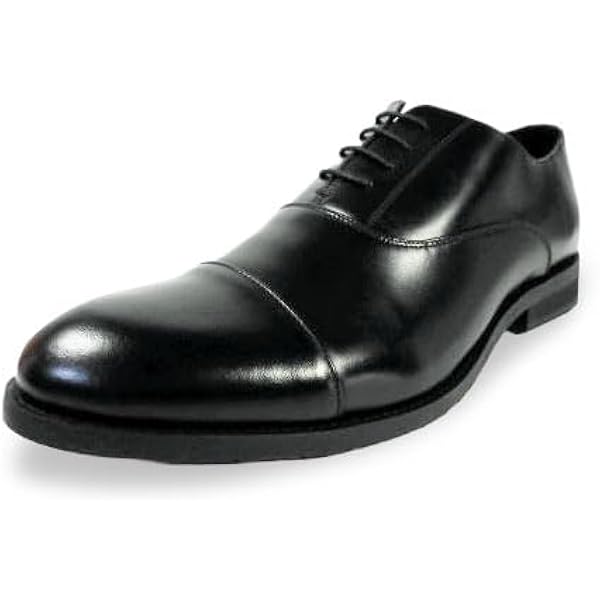 Amazon | [PARASHOE] 本革 内羽根ストレートチップ（キャップトゥ