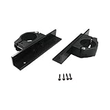 ヒガシ HPシリーズ HF76 突っ張り収納システム 棚受けホルダー 取付金具色:黒