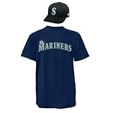 Seattle Marinersキャップ&大人用MサイズジャージMLB Licensedレプリカコンボセット
