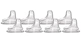 NUK Clear Replacement Silicone Spouts - 8 Pack by NUK [並行輸入品]