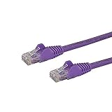StarTech.com カテゴリ5e LANケーブル 7m パープル ツメ折れ防止RJ45コネクタ Cat5e UTPイーサネットケーブル 45PAT7MPL