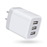Viviber USB充電器 3ポート usb acコンセント iPhone ACアダプター USB充電アダプター 急速充電(USB電源 3ポート 15.5W) 純正 PSE認証済 アンドロイド 充電器【iPhone (iPhone14シリーズ対応)/Android/タブレット対応】
