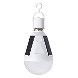 12W防水 ソーラー電球 緊急ランプ LEDライト3枚ソーラーパネル内蔵 太陽光発電1200mAh大容量電池 省エネ 防災/通常両用照明灯 屋内 屋外 ガーデン キャンプ アウトドア用