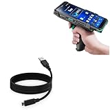 BoxWaveケーブル Tera Android 11 バーコードスキャナー(P600)対応 - DirectSync - USB 3.0 A - USB 3.1 Type C、USB C充電および同期ケーブル - 6フィート - ブラック