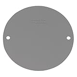 Sigma Electric 14241 Round Blank Stamped Cover, Grey [並行輸入品]