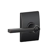 Ingersoll-Rand F40 LAT 716 CEN Century Collection Latitude Aged Bronze Bed and Bath Lever