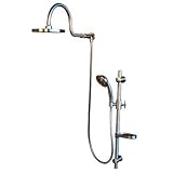Pulse ShowerSpas 1019-BN Pulse Aqua Rain Shower System, Silver