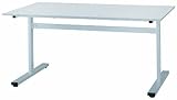 T字脚 会議/ミーティングテーブル　WHホワイト色　GD-543WH 幅1500奥行900高700