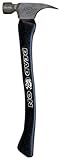 Dead On DO21C 21oz Milled Face 19-Inch Curved Hickory Handle Hammer [並行輸入品]