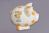 Ceramic Collegiate Piggy Bank Oklahoma State Cowboys [並行輸入品]