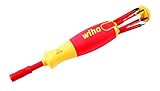 Wiha 28393 Insulated Slim Line Precision Pop Up Screwdriver Set, Slotted, 7-Piece by Wiha [並行輸入品]