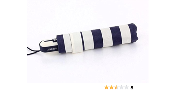 Amazon Rechar 晴雨兼用 万能 折りたたみ傘 シンプルでおしゃれ レディース メンズ 男女兼用 丈夫で軽量コンパクト 片手でワンタッチ 自動開閉 Uvカット だから日傘 にも 雨傘 にもできる 通勤や通学 旅行等 いろんな場面で使える 折り畳み傘 直径98cm 8本骨傘