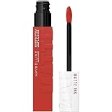 Maybelline Makeup SuperStay Matte Ink Liquid Lipstick, Lover Liquid Matte Lipstick, 0.17 fl oz
