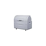 カイスイマレン ジャンボペール　PE850C　（キャスター付）　(鍵穴付き）　『ゴミ袋（45L）集積目安　19袋、世帯数目安　9世帯』　『ゴミ収集庫』 グレー
