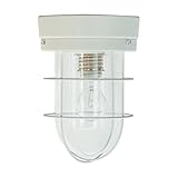 BELLED シーリングライト 1灯 モアナ 天井照明 マリンランプ マリンライト おしゃれ 照明器具 室内ライト 玄関 寝室 トイレ 廊下 ホワイト BBS-045(WH)