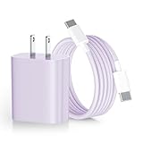 Cardill iPhone17 iPhone16 充電器 タイプc 充電器 type-c 20W PD 急速充電器 [正規MFi認証品/PSE認証済み] USB C-C ケーブル 2M付属 usb-c コンセント タイプC 電源アダプター コンセント対応 iPhone16/15/Pro/max/iPad Pro/AirPods その他type-C機器対応 (purple01)