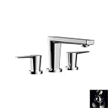 Santec 3750hy10-tm Estate EBIS光沢クロムRoman Tub Fil
