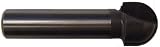 Magnate 805 Core Box 2 Flute Carbide Tipped Router Bit - 3/4 Cutting Diameter; 1/2 Shank Diameter by