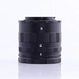 ペンタックスPKマウント用マクロエクステンションチューブリングK10DK20D K100D K20D K7 K5KXカメラ
