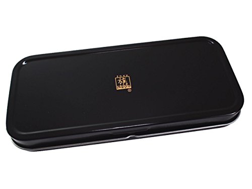 ゾク(ZOKU) カンペン 筆箱 ブラックxゴールドプリントカンペンケース