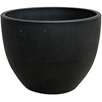 Amazon.co.jp: BLACK PLASTIC POT【BOWL】ボウルタイプ 黒 プラ