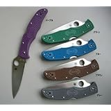 SPYDERCO ENDURA ４ スパイダルコ エンデューラ４ フラット身 ブルーハンドル【正規品】