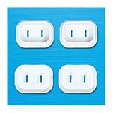 （まとめ）サンワサプライ プラグ安全カバー（2P用、4個入り） TAP-PSC1N【×5セット】