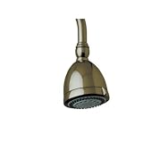 Rohl U.5800EB 3-5/8-Inch Diameter Perrin and Rowe Multi Function Showerhead with 1/2-Inch Female Swi