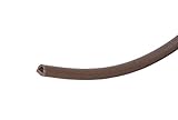 WJ Dennis & Company 522bプレミアムEPDMゴムテープ、3 / 8インチx 7 / 81 cm x 17-foot、d-profile、ブラウン