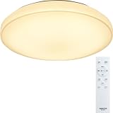 [山善] LEDシーリングライト 12畳 (日本照明工業会基準) 5300lm 室内照明 天井照明 10段階調光/調色タイプ 常夜灯 リモコ