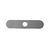 KWC Faucets Z.535.307.127 Baseplate Escutcheon, 10", Stainless Steel [並行輸入品]