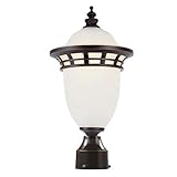 Trans Globe Lighting 5112 BZ 1-Light Post Lantern, Bronze [並行輸入品]
