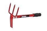 Kenyon 41222 ProGrade Steel Cultivating Mattock with 3 Wide Cultivator Fork and 1.25 Planting Head,,
