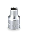 TONE(トネ) ソケット 差込角12.7mm インチサイズ 3/8inch 4DB-12
