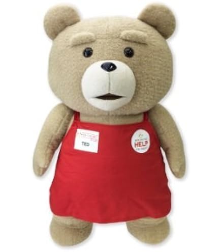 Amazon.co.jp: tedテッド おれのBIGモフモフエプロンぬいぐるみ 特大