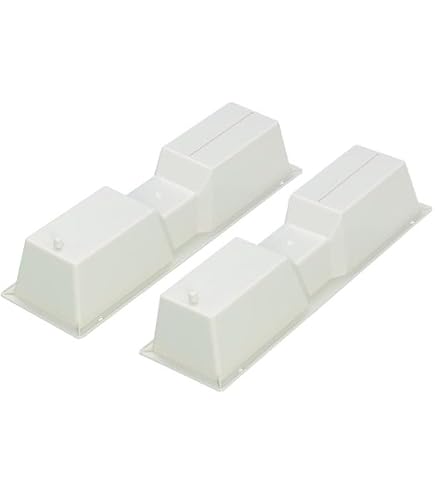 Amazon.co.jp: 関東器材 エアコン用接続部品 化粧ブロック 高さ75mm