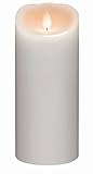 Candle Impressions MGT814309WH00 White Wax Pillar with Timer [並行輸入品]