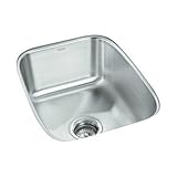 Sterling 11449-NA Springdale 16-inch by 20-1/4-inch Under-mount Single Bowl Bar Sink, Stainless Stee