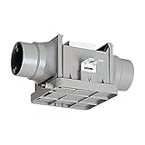 Panasonic (パナソニック) 中間ダクトファン 風圧式シャッター (浴室・トイレ・洗面所用) FY-12DZC1