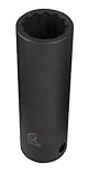 Sunex 267219 1/2-Inch Drive 19-mm 12-Point Deep Impact Socket by Sunex