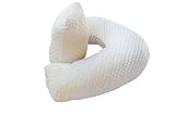 The 4 in 1 One Z CREAM Nursing Pillow w/ AMAZING BACK SUPPORT- CREAM COLOR COVER by Twin Z