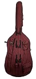 Eastman イーストマン コントラバスソフトケース CB40 4/4 赤 レッド 5弦用