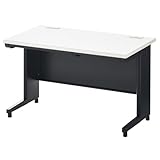 オフィスコム 法人様向け オフィスデスク スチールデスク 幅1200×奥行700×高さ720mm 平机 ブラック/ホワイト OC-SD127HB-WHBK