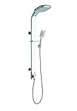 ブルーオーシャン44 " sps7z53シャワーパネルwith降雨シャワーヘッド、ハンドヘルドシャワーヘッド