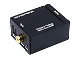 Monoprice Digital Coax & Optical Toslink to R/L Stereo Audio Converter by Monoprice