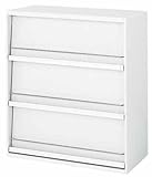 コクヨ　エディア　収納システム　高さ1050mmタイプ　下置き　雑誌架　幅900×奥行き400mm カラー:F1（ナチュラルグレー）