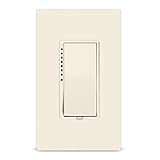 INSTEON 2477SLAL SwitchLinc On/Off Dual-Band Remote Control Switch, Light Almond by Smarthome Techno