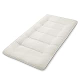 【プライム会員なら更に10%OFF】Bedsure 敷布団 敷布団 シングル しきふとん シングル ピーチスキン加工 軽量 3つ折り