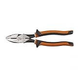 Klein Tools 213-8NE-EINS 1 Klein 1 Electrician's Insulated 8-Inch High-Leverage Side-Cutting Plier [